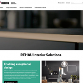 Un nuovo sito internet per Rehau