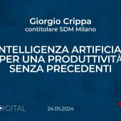 Giorgio Crippa, Sdm: "L'intelligenza artificiale per una produttività senza precedenti"